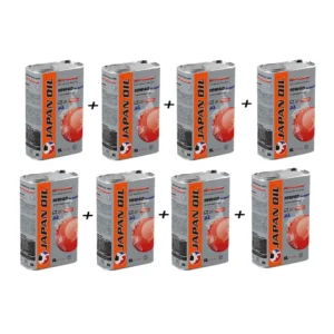 Japan Oil Japan 4t 10W40 Sl/ma2 Orange 1 Lt Motor Yağı (8 Adet)
